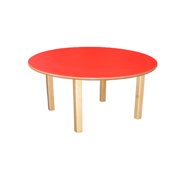 Mesa infantil madera circular 100cm